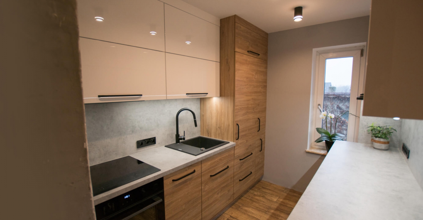 Kuchnia loft - meble na wymiar Cieszyn RMEBLE