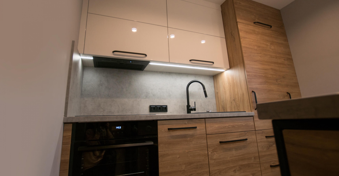 Kuchnia loft - meble na wymiar Cieszyn RMEBLE